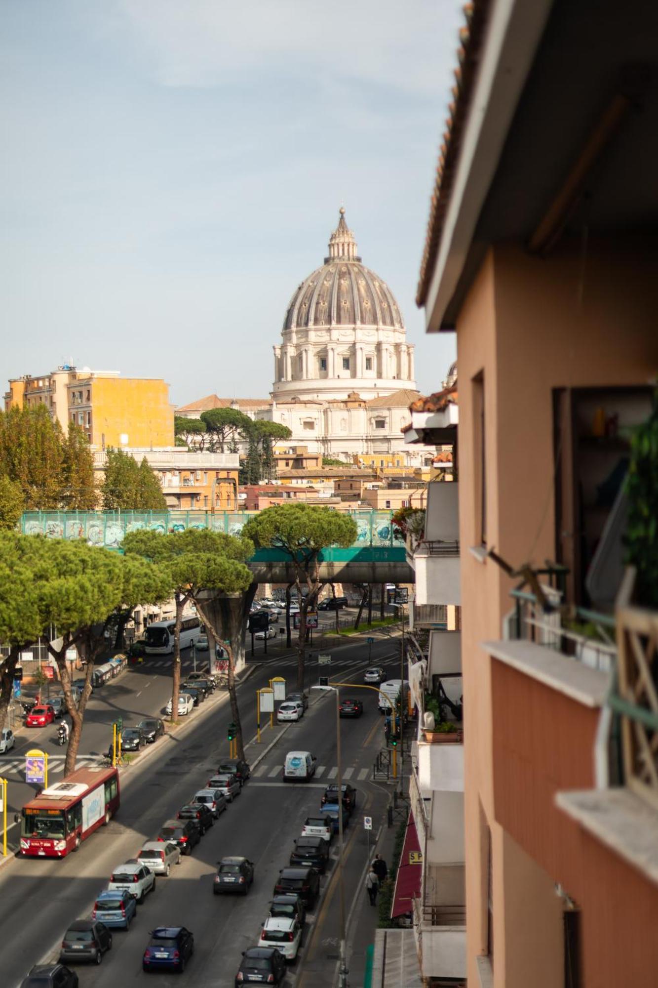 Doppia Con Bagno Privato Vicino Al Vaticano Apartamento